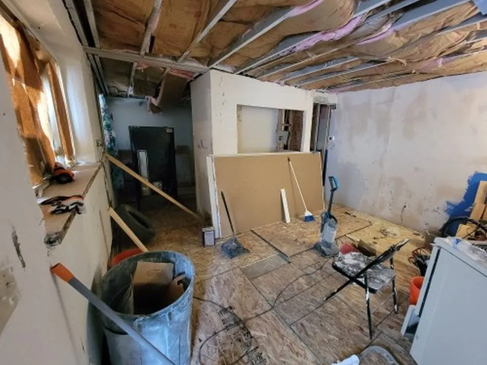 Gut Renovation mid-renovation, frame 16